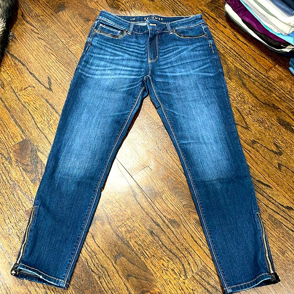 White House Black Market Skimmer Jeans Size 10